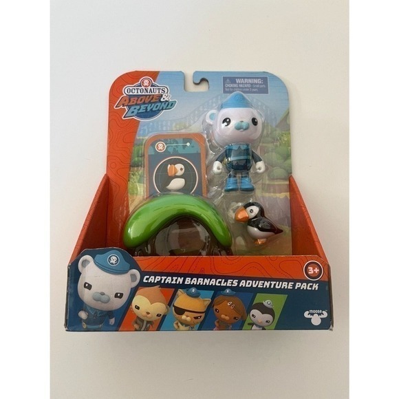 New Octonauts‎ ABOVE & BEYOND Captain Barnacles Adventure Pack 3" Action Figure - Picture 2 of 2